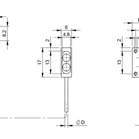 Оптоволоконный кабель Balluff BOH DI-R014-005-01-S49F