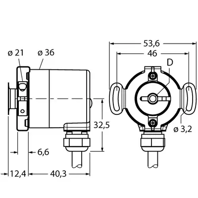 Энкодер TURCK RS-07H6E-7A12B-C 1M