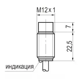 Индуктивный датчик ТЕКО ISN FS2A-32N-6-L-C-O