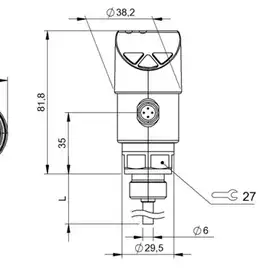 Датчик температуры Balluff BFT 6050-HV003-A02A0C-S4