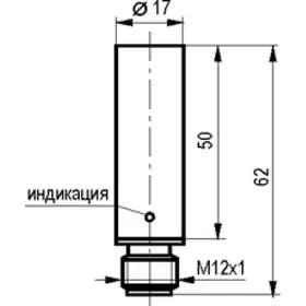 Индуктивный датчик ТЕКО ISB CC4A-32N-5-LZS4