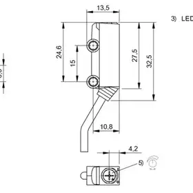 Оптический датчик Balluff BOS R020K-PS-RH12-02