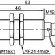Индуктивный датчик LANBAO LR18XBF05ELO-E2