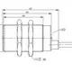 Индуктивный датчик Balluff BES M30MF2-PSC10B-BV02-EXD