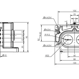 Блочный выключатель Balluff BNS 813-D04-R12-100-22-04