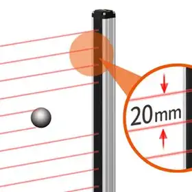 Световая завеса Autonics BW40-04P