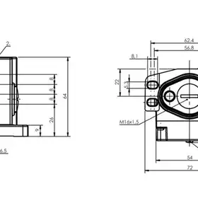 Блочный выключатель Balluff BNS 816-B04-TNB-08-603-11