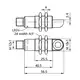 Ультразвуковой датчик Microsonic pico+35/WK/F/A