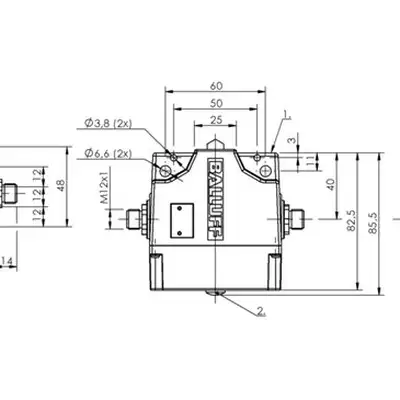 Блочный выключатель Balluff BNS 819-B03-D12-61-12-10-FE-S80S
