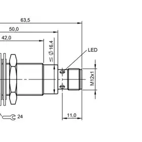 Индуктивный датчик Balluff BES M18EG1-NSC10Z-S04G-S11