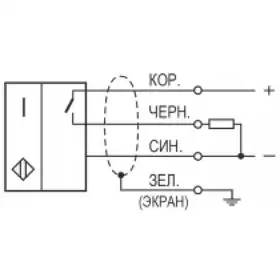 Индуктивный датчик ТЕКО ISNt B73P8-31PS-15-LZ-C-V-P-2,5