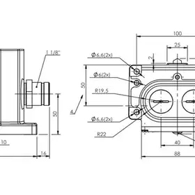 Блочный выключатель Balluff BNS 819-D05-D12-100-10-FD-S90R