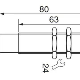 Индуктивный датчик EGE-Elektronik IGMW 008 GSOP