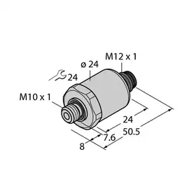 Датчик давления TURCK PT40R-1041-I2-H1141