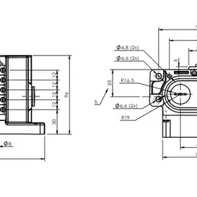 Блочный выключатель Balluff BNS 813-D05-E12-62-20-02