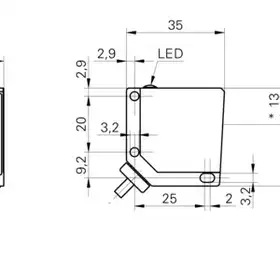 Оптический датчик Baumer FEDM 12P5101