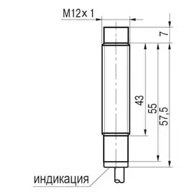 Индуктивный датчик ТЕКО ISN E2A-31N-4-LZ-O