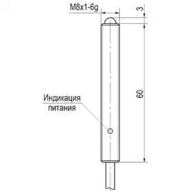 Оптический датчик ТЕКО OY A12B-2-2,5-P
