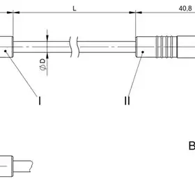 Соединительный кабель Balluff BCC W323-W313-30-300-BW8334-003