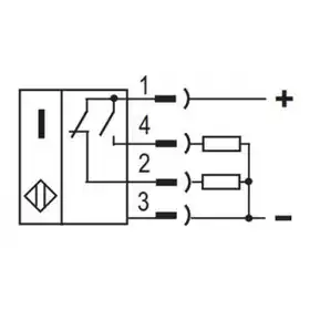 Индуктивный датчик ТЕКО ISBt AC41A8-43P-5F-LZS4-C-P