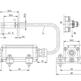 RFID головка чтения/записи Balluff BIS L-306-S115