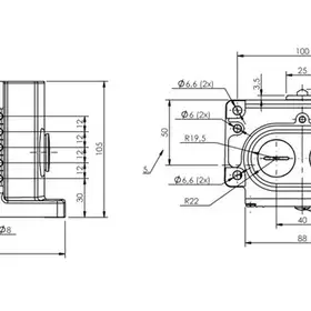 Блочный выключатель Balluff BNS 819-D05-E12-100-10-FD