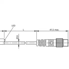 Индуктивный датчик Balluff BES 516-371-SA10-S49-00,3