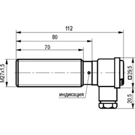 Индуктивный датчик ТЕКО ISB AT71A-11G-9-LZ