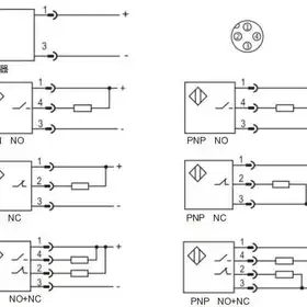 Оптический датчик LANBAO PR30-TM20DPR-E2