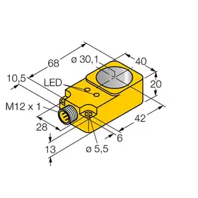 Кольцевой датчик TURCK BI30R-Q20-AP6X2-H1741