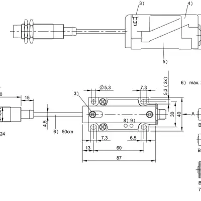 RFID головка чтения/записи Balluff BIS L-400-035-002-00-S115