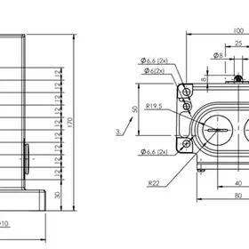 Блочный выключатель Balluff BNS 813-D10-L12-100-10-02