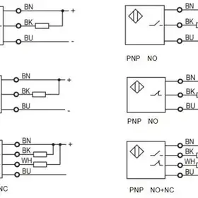 Оптический датчик LANBAO PTF-DM3DNC