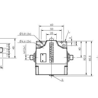 Блочный выключатель Balluff BNS 819-B03-D12-61-12-10-FD-S80S