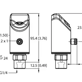 Датчик давления TURCK PS510-16V-01-LI2UPN8-H1141