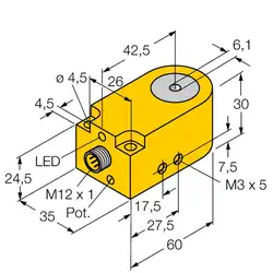 Кольцевой датчик TURCK BI6R-W30-DAN6X-H1141