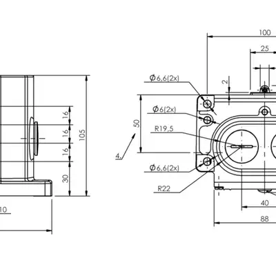 Блочный выключатель Balluff BNS 819-D04-R16-100-10-FE