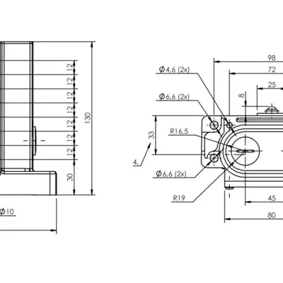 Блочный выключатель Balluff BNS 819-D08-K12-62-10