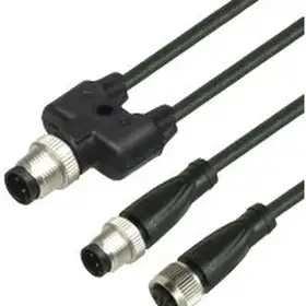 Y-образный разветвитель Pepperl Fuchs V15/V15S-G-BK1M-PUR-U-TEE-V15
