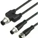 Y-образный разветвитель Pepperl Fuchs V15/V15S-G-BK1M-PUR-U-TEE-V15
