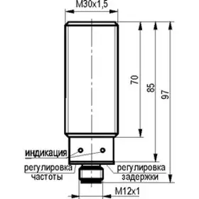 Датчик скорости вращения ТЕКО IV4B AC81A5-43P-10-LZS4