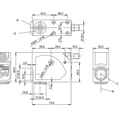 Датчик контрастной метки Balluff BKT 67M-005-U-S92
