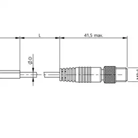 Магнитный датчик для цилиндра Balluff BMF 307K-PS-C-2-SA2-S49-00,6