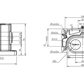 Блочный выключатель Balluff BNS 813-D04-R12-100-12-04