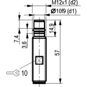 Индуктивный датчик ТЕКО ISB WC27S8-31P-1,5-S4-5