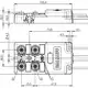 Распределительная коробка Balluff BPI 4M4A4P-2K-B0-KPX70-030