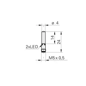 Индуктивный датчик Baumer IFRM 04N15A3/S05L