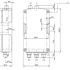 Блок обработки RFID Balluff BIS M-6003-025-050-03-ST12