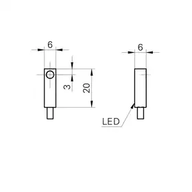 Индуктивный датчик Baumer IFFM 06N35A3/O1L