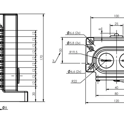 Блочный выключатель Balluff BNS 819-D10-E12-100-10-FD